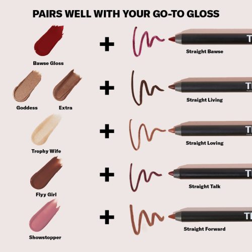 liners glosses pairing graphics